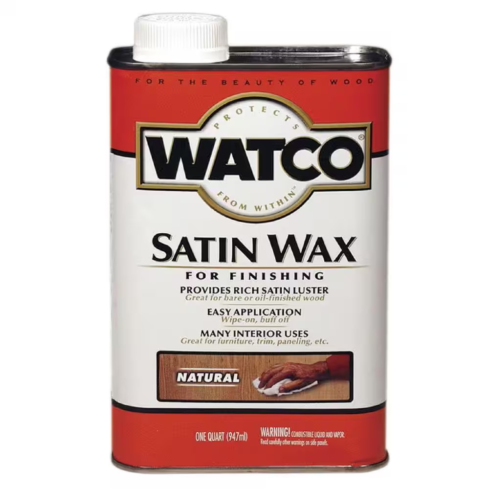 1 Qt. Satin Finishing Wax (6-Pack)