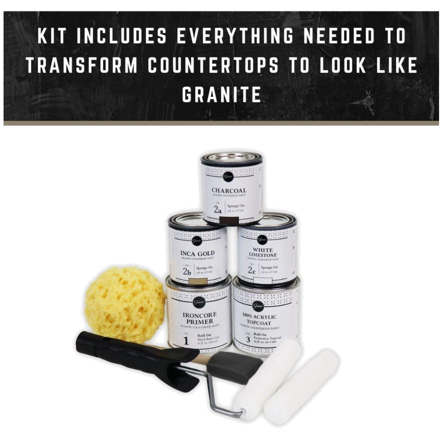 Granite Countertop Paint Kit – Slate Finish
