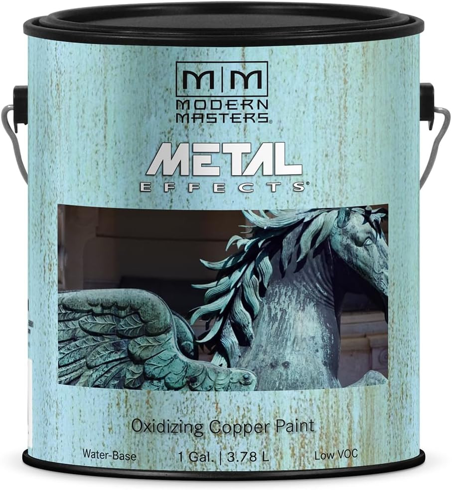 Modern Masters ME149 Copper Metal Effects Reactive Metallic Paint 1 Gallon