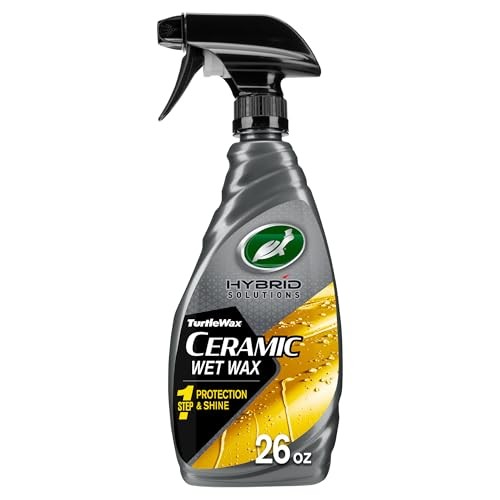 Turtle Wax Hybrid Solutions Ceramic Wet Wax, Spray on Car 26 Fl Oz (Pack of 1)