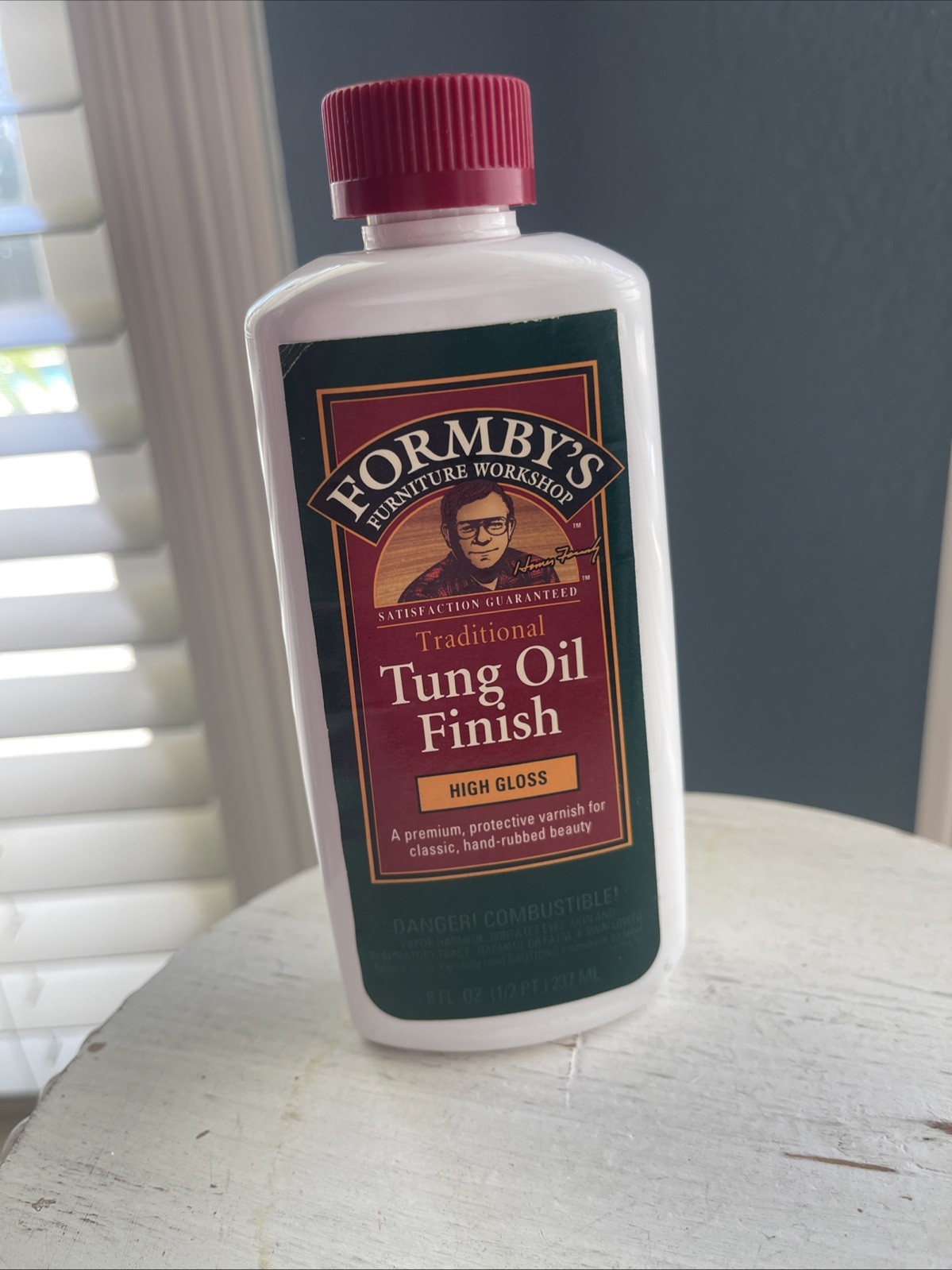 Formby’s Traditional Tung Oil Finish LOW GLOSS 8 fl oz FULL Discontinued NEW
