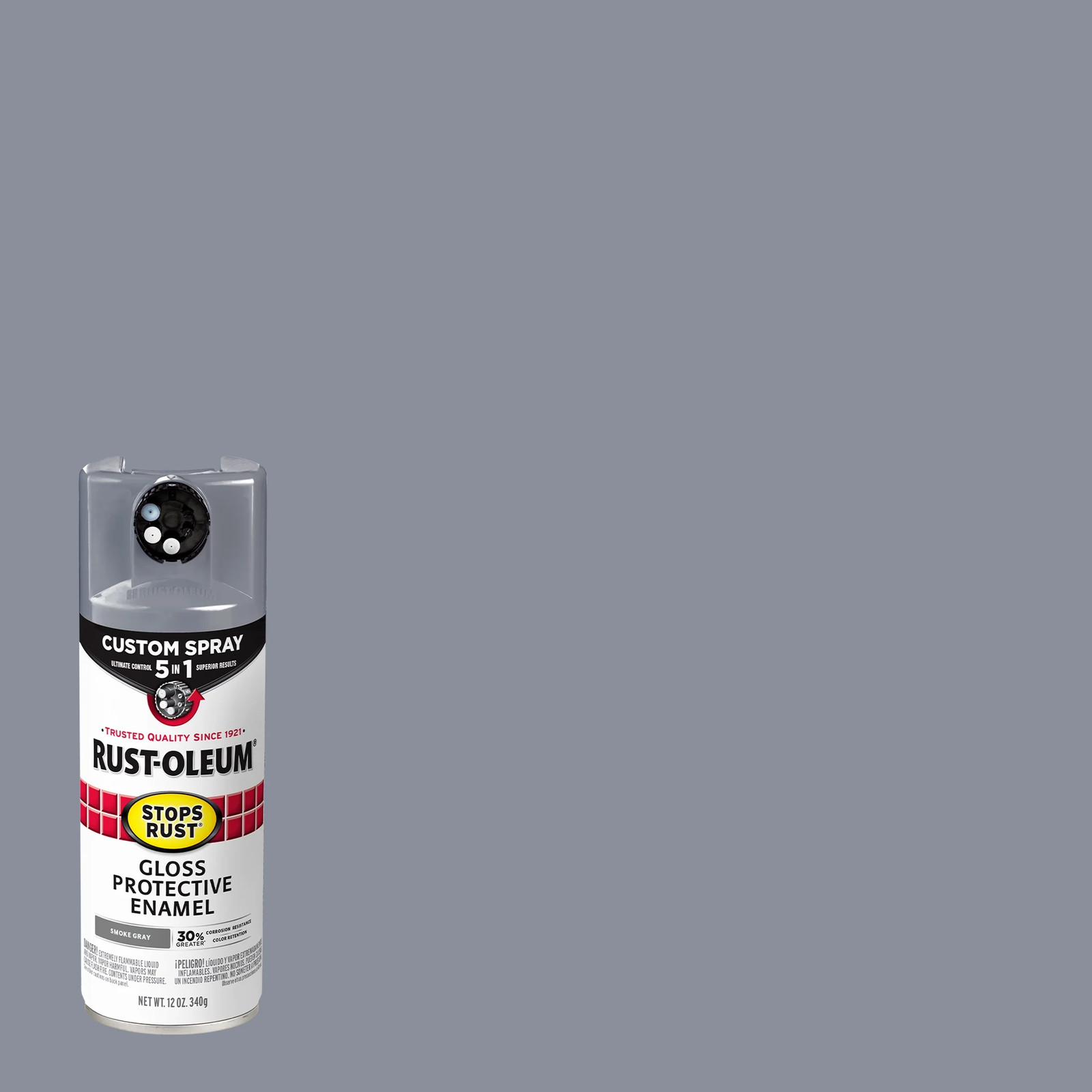 RUST-OLEUM SPRAY PAINT Stops Rust 12 Oz Cans—-Choose Your Color