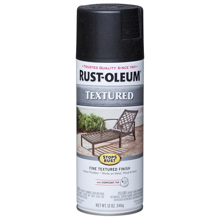 Rust Oleum 12Oz Textured Spray Paint Pack Of 6 Weather Resistant Coating