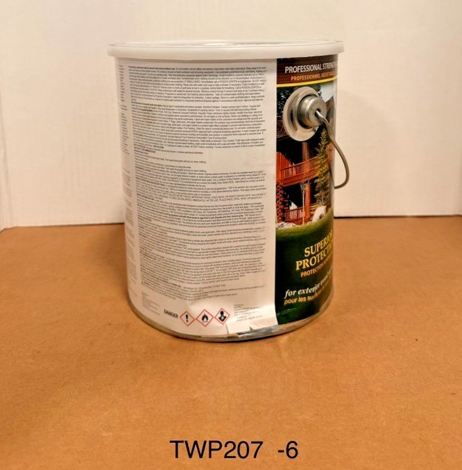 TWP 207 Butternut Brown Shake & Shingle Sealant – 1 Gallon DENTED CAN