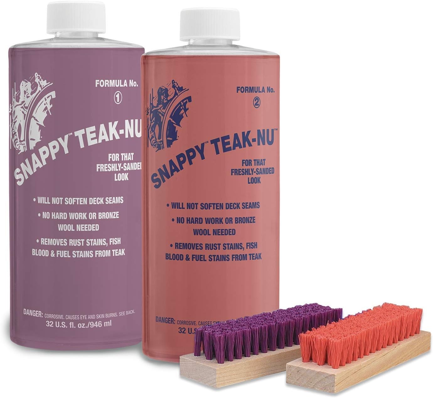 Snappy Teak-Nu – Restore & Renew Weathered Gray Teak & Other Fine Wood