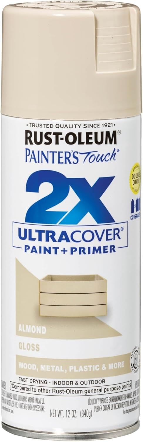 Rust-Oleum Painter’s Touch 2X Ultra Cover Spray Paint, 12 oz,Multiple colors