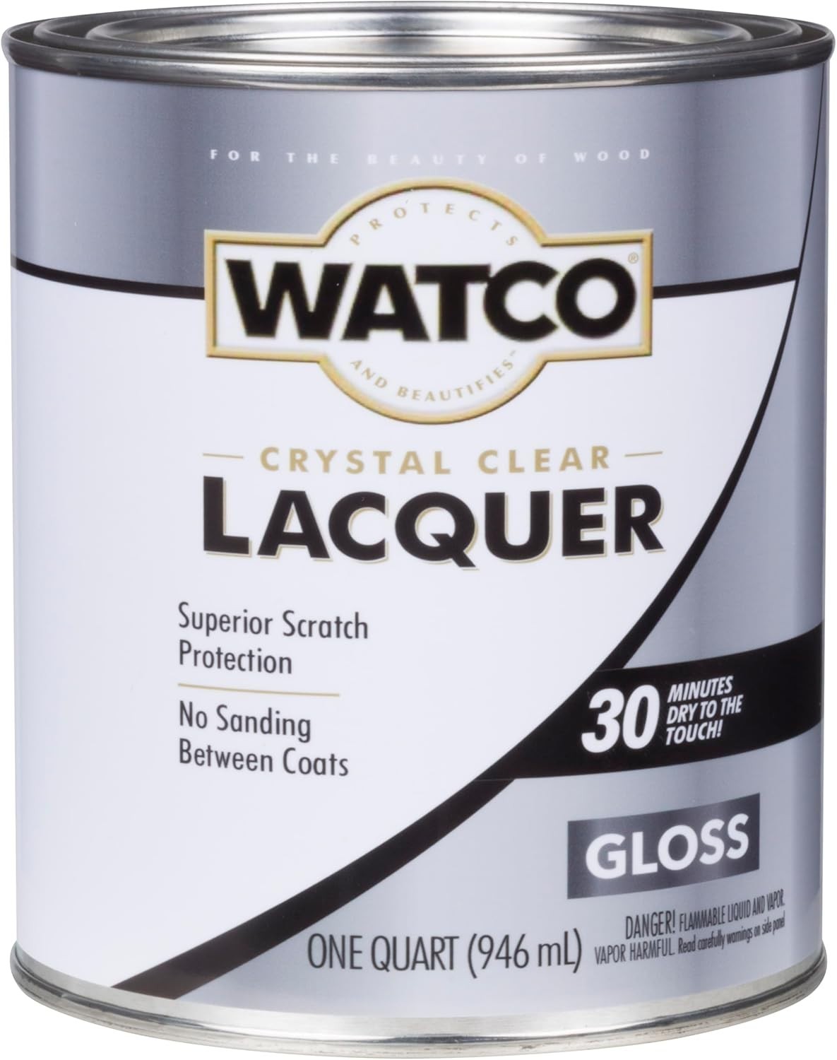 Fast-Drying Clear Gloss Quart Lacquer Finish