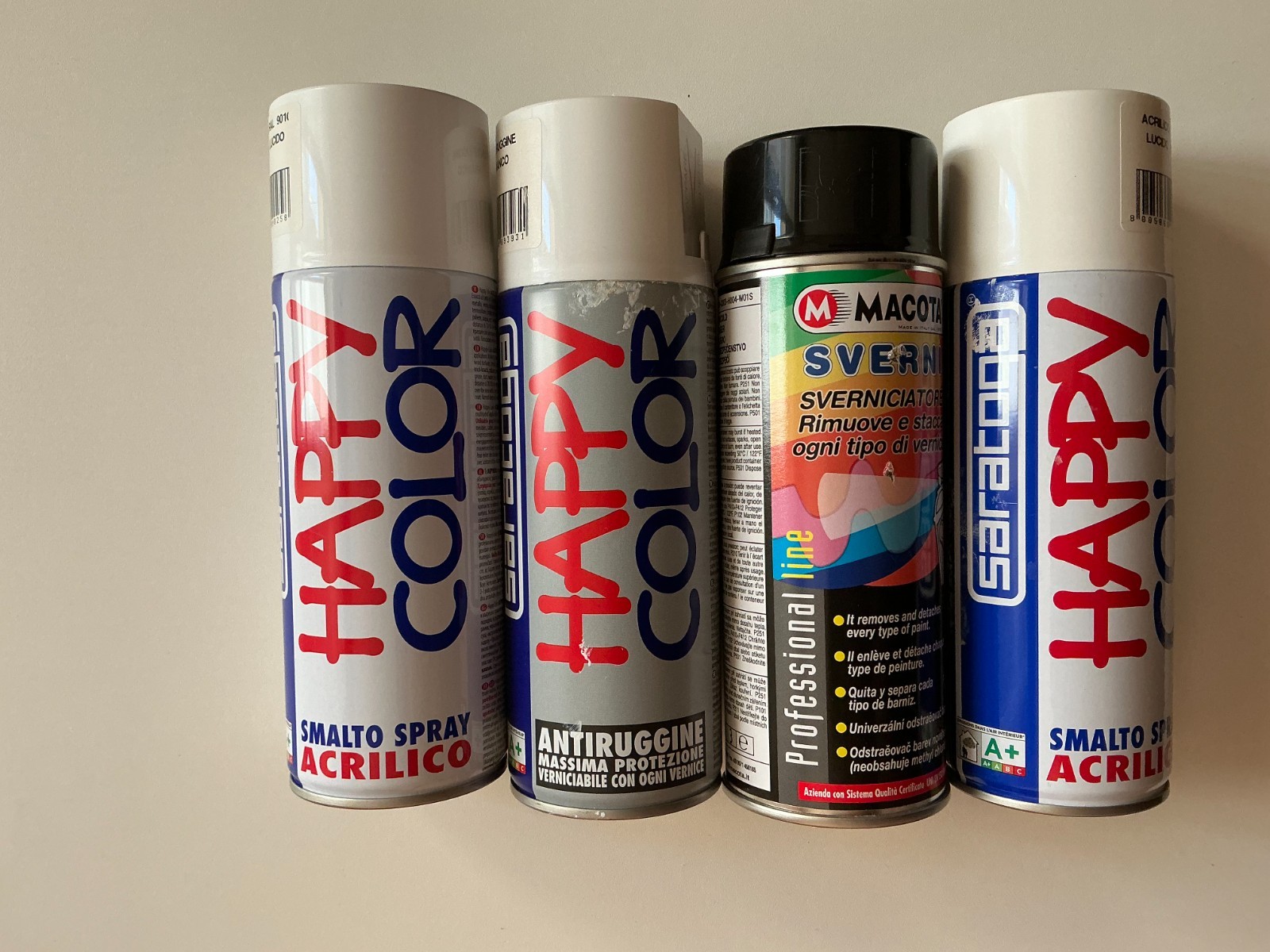Paint + Paint Spray Canister Lot