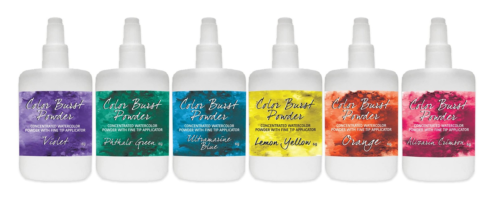 Color Burst Powder – Brights (6 Pack)