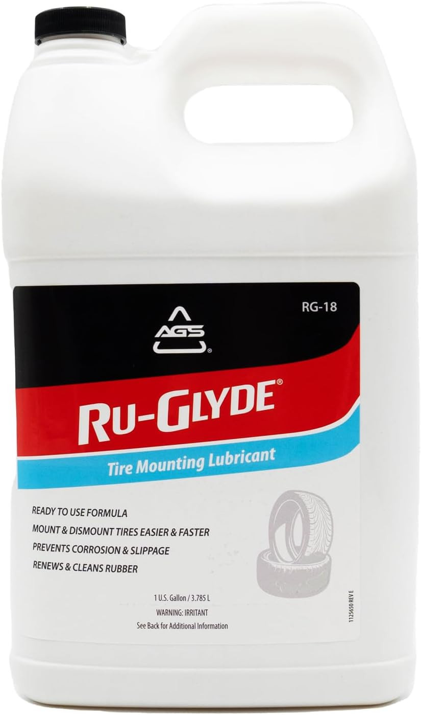 Ru-Glyde Tire Mounting Lubricant by – 1 Gallon | Tire Bead Seating Lube & R
