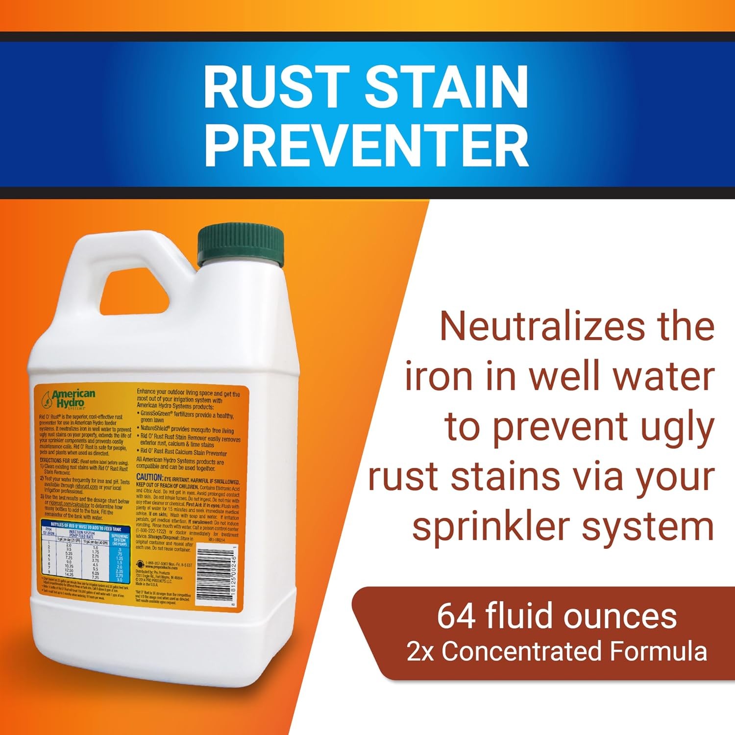 American Hydro Systems Rid O’ Rust 64 oz. Rust Preventer4