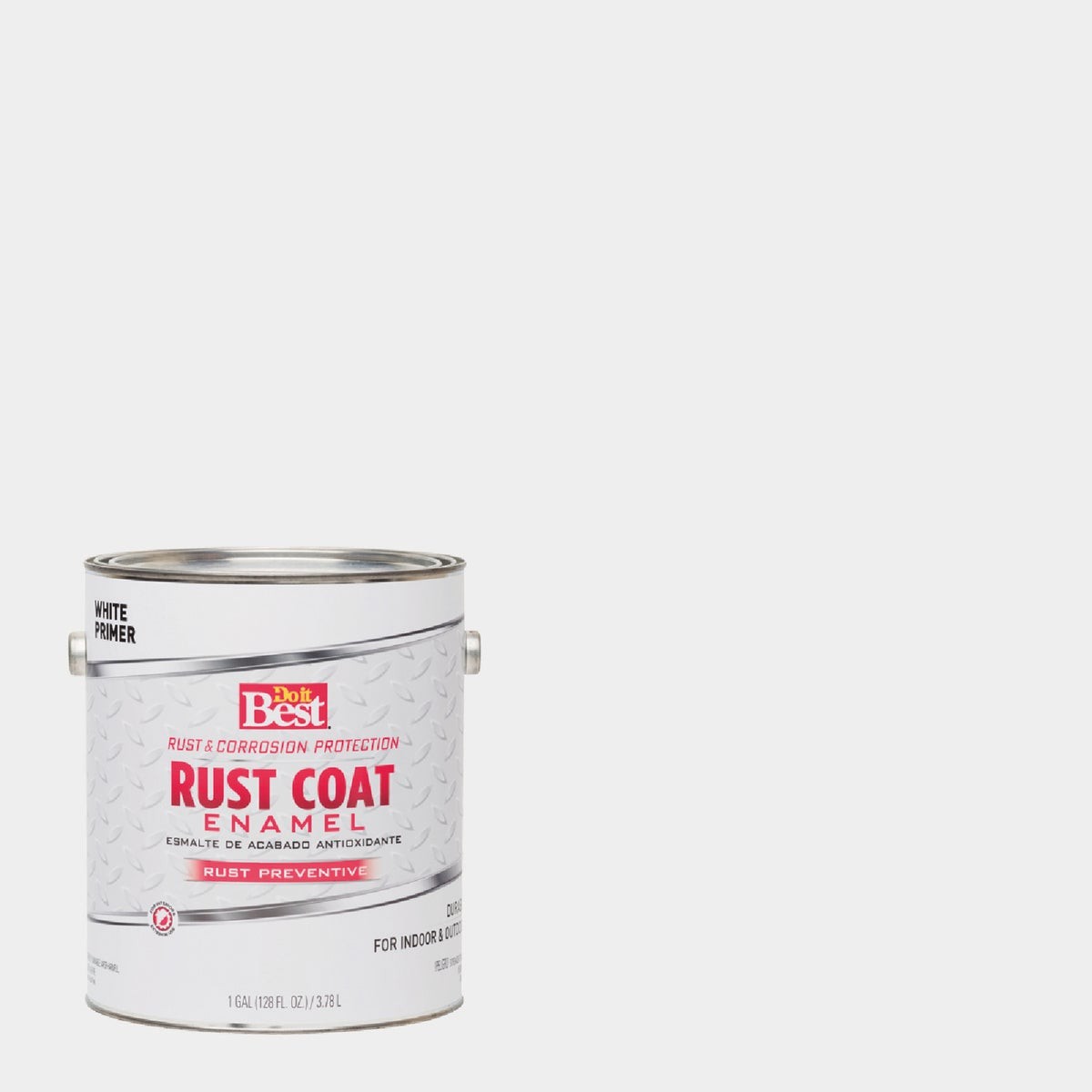 Do it Best Rust Coat Enamel Primer, White, 1 Gal. 203708D SIM Supply, Inc. Rust