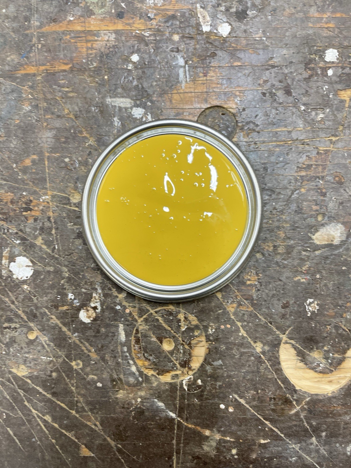 Sherwin Williams All Surface Enamel Paint/ Oil Base Gold Gloss/ Quart