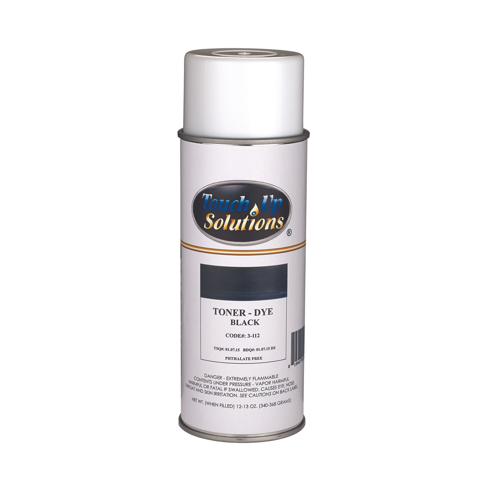 TouchUp Aerosol Toner Black 12oz.