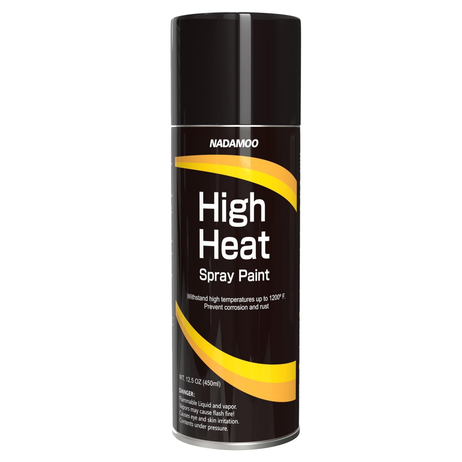 NADAMOO High Heat Spray Paint for Metal, Matte Finish BBQ & Stove Aerosol Pai…