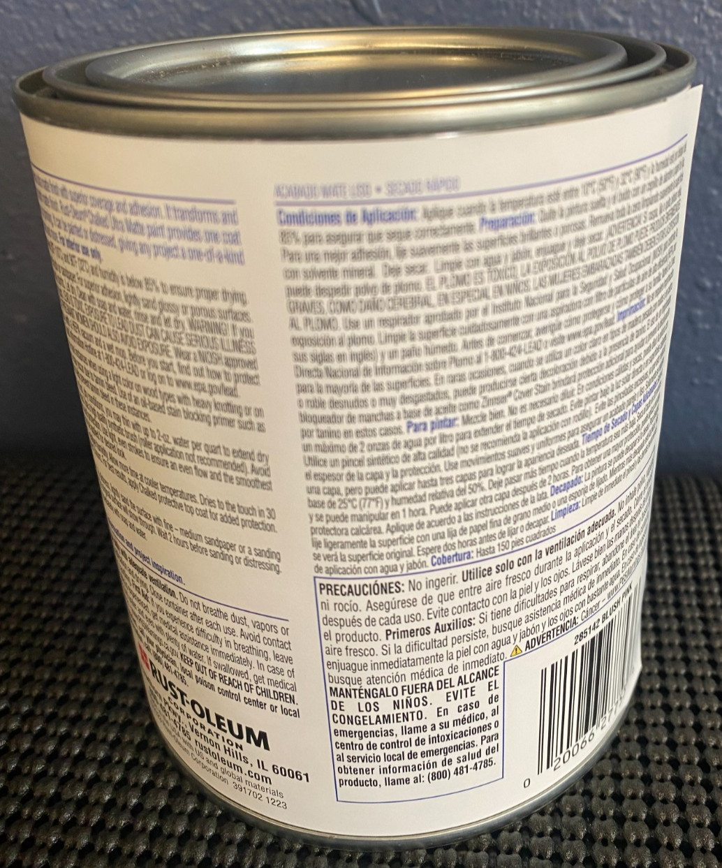 Rust-Oleum Chalked Ultra Matte Paint – Blush Pink (1 Quart)