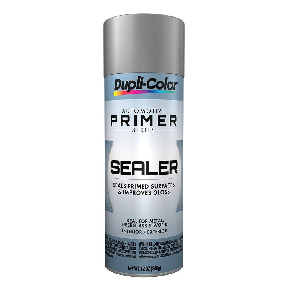 Dupli Color 12 Ounce Gray Primer Sealer Fast Drying Automotive Spray Paint