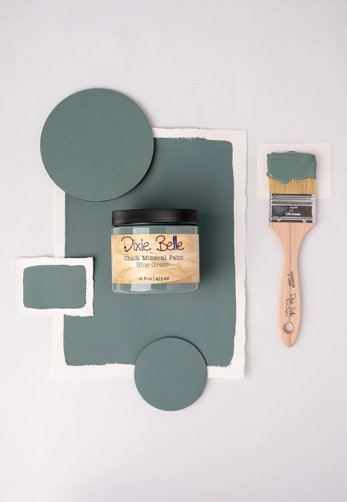Blue Grass (smokey blue) – Chalk Paint – Dixie Belle Paint (4 sizes)