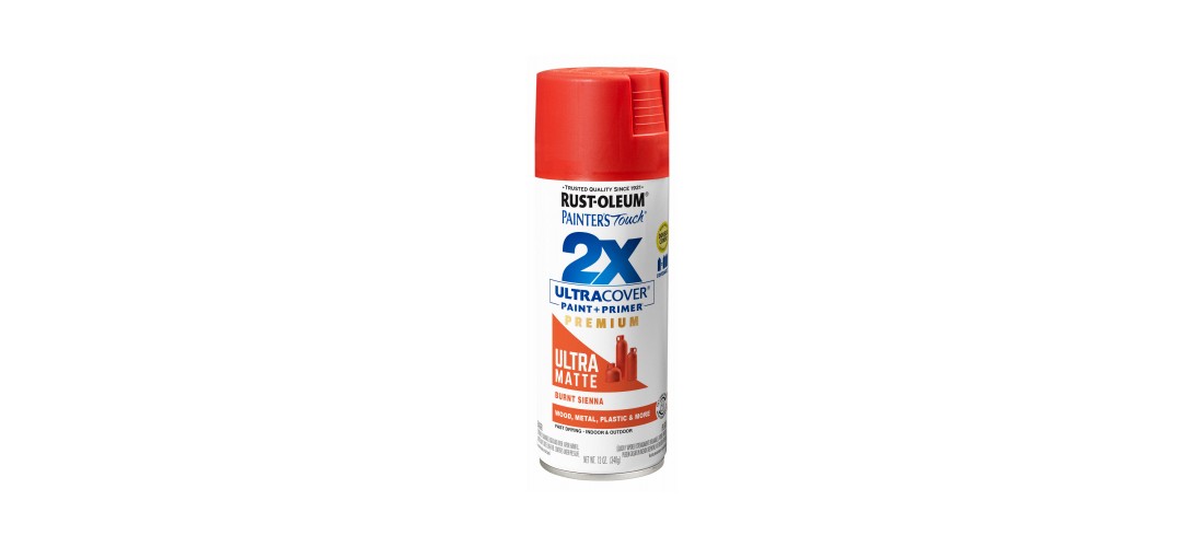General-Purpose Paint, Matte, Burnt Sienna, 12 oz, Aerosol Can
