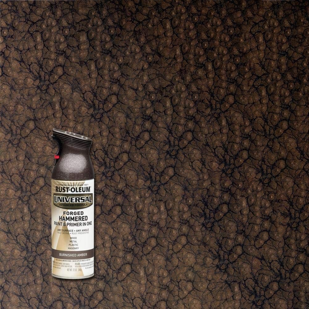 Rust Oleum Universal Paint and Primer 12 Ounce Burnished Amber All Surface Spray