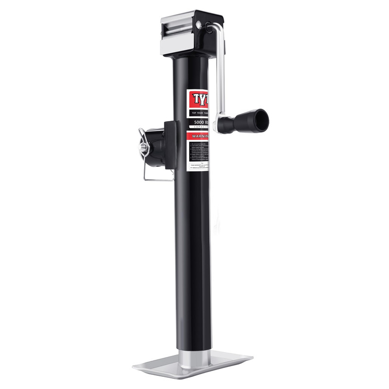 Tyt 5000Lbs Weld On Pipe Mount Swivel Trailer Jack 15 Vertical Travel Trailer