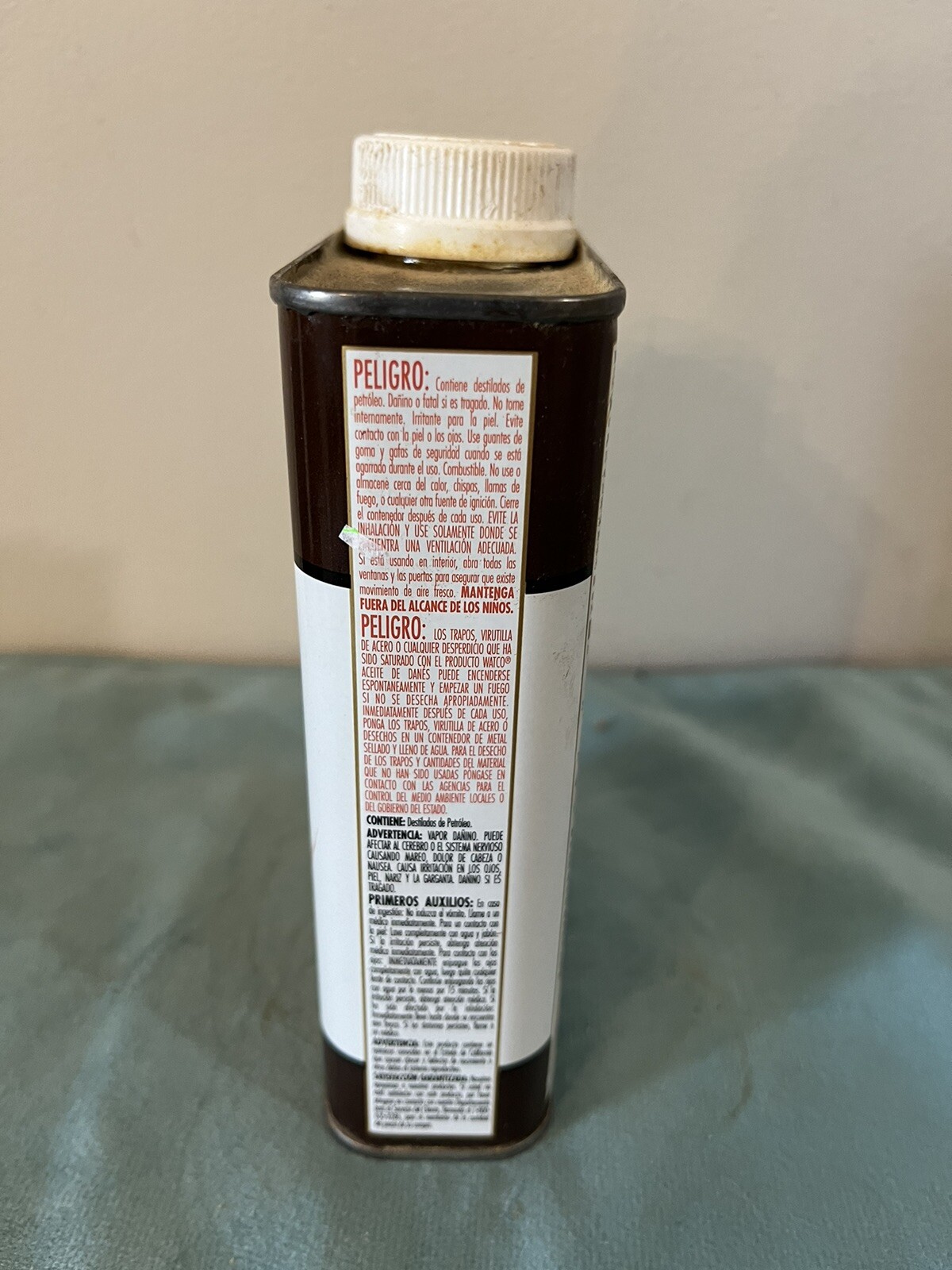 Watco Danish Oil Finish Natural Pint Stains Seals Protects