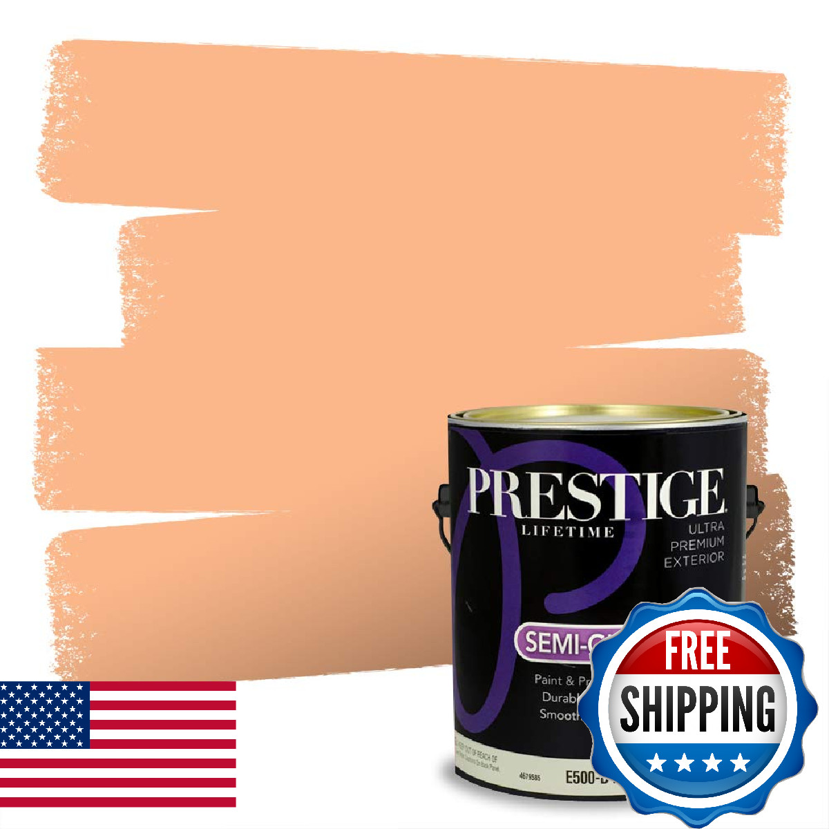 Prestige Paints E500-D-89Bm Paint And Premiumr In One 1 Gallon Tooty Fruity