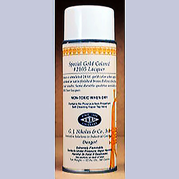 NIKOLAS 2105 SPRAY LACQUER – GOLD 12 oz (340g) aerosol can