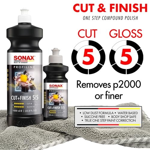 Cut & Finish 225141 | High Performing Polish/Compound | Rated 5 Cut & 5 250ml