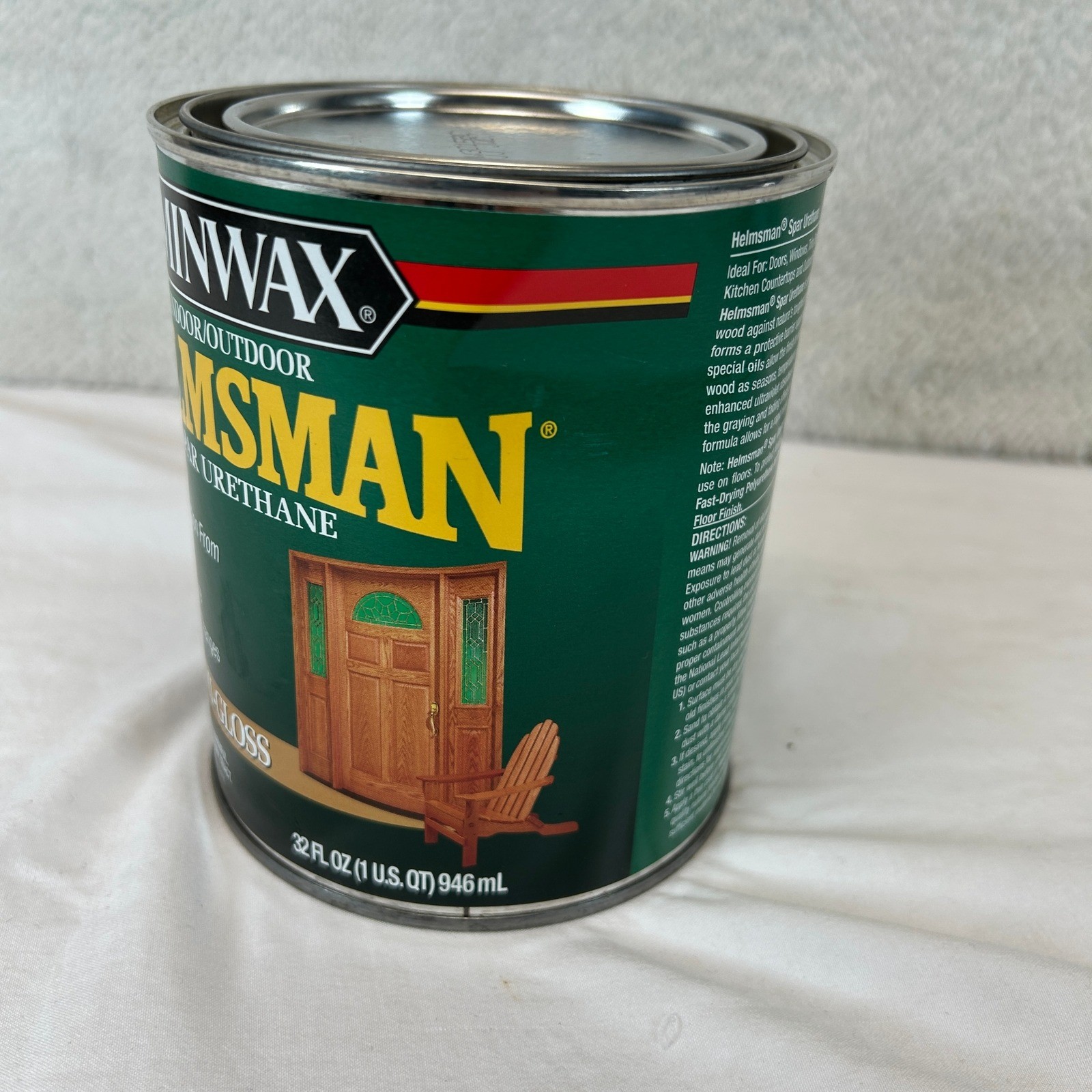 Minwax Helmsman Spar Urethane Clear Semi-Gloss Indoor Outdoor 32 fl oz 1 Quart