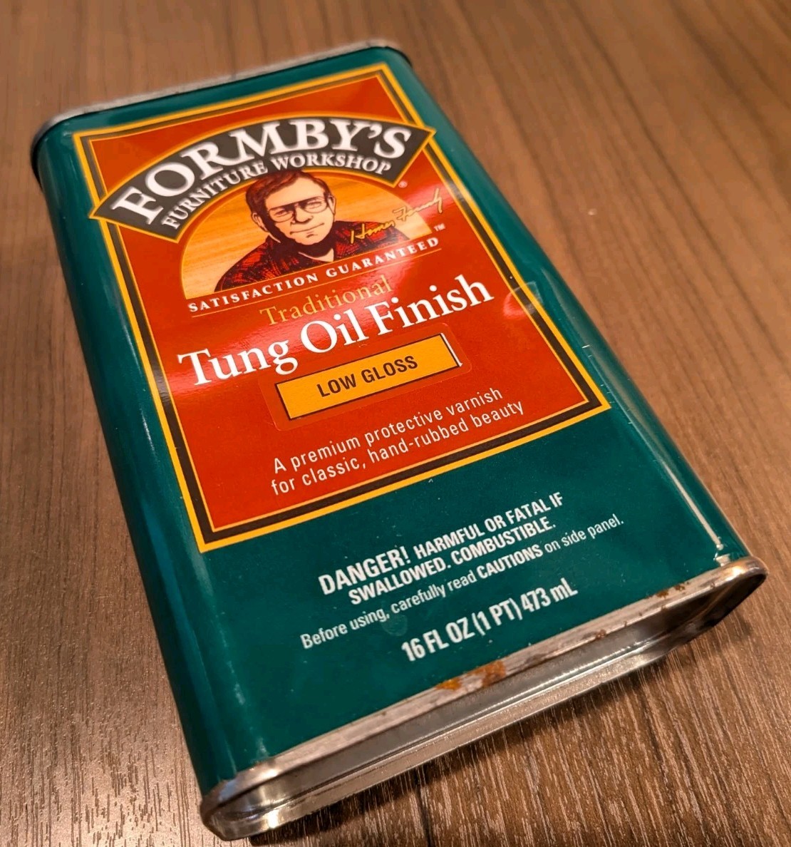 Formby’s Traditional Tung Oil Finish Low Gloss Traditional 32 Ounce – NEW