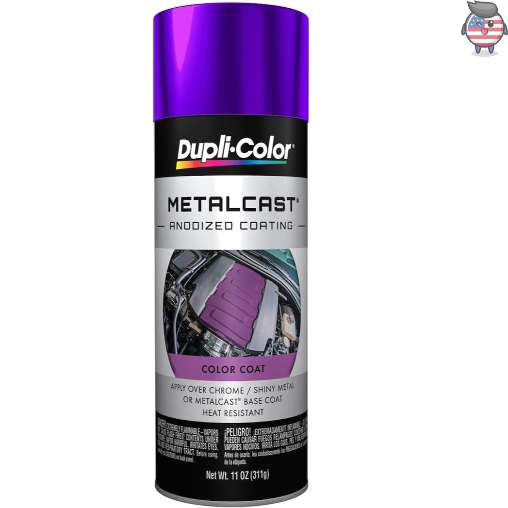 Fast-Drying 11oz Purple Anodized Automotive Spray – Easy Application & Coverage