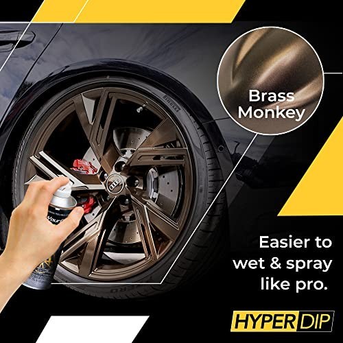 Sprayable Automotive Dip Coat – Removable Peelable Paint Protection – Brass Monk
