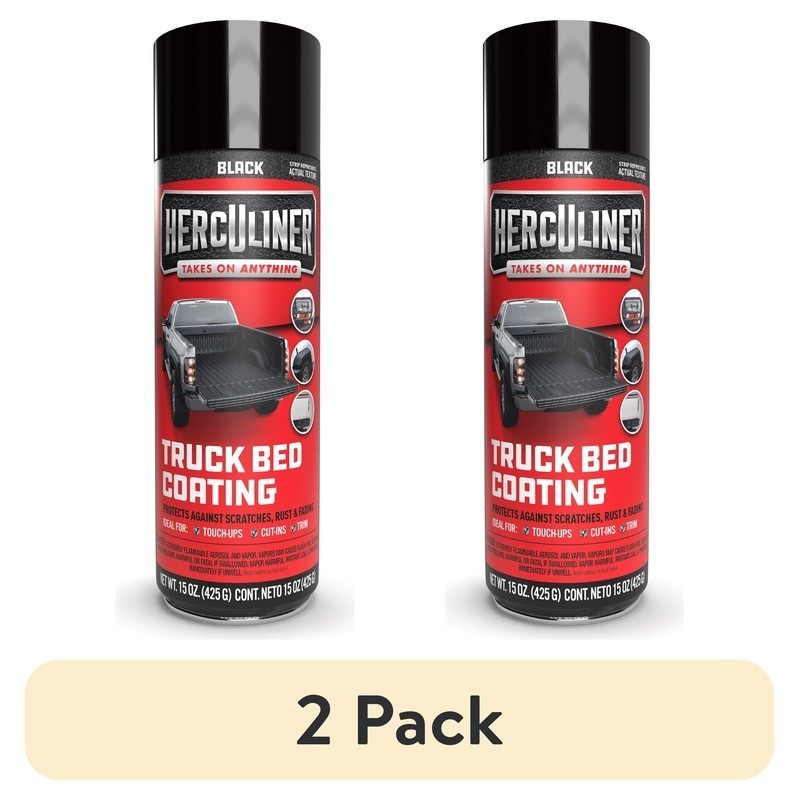 Truck Bed Protective Aerosol Scratch Rust Fade Coating Touch Up Trim 15oz New