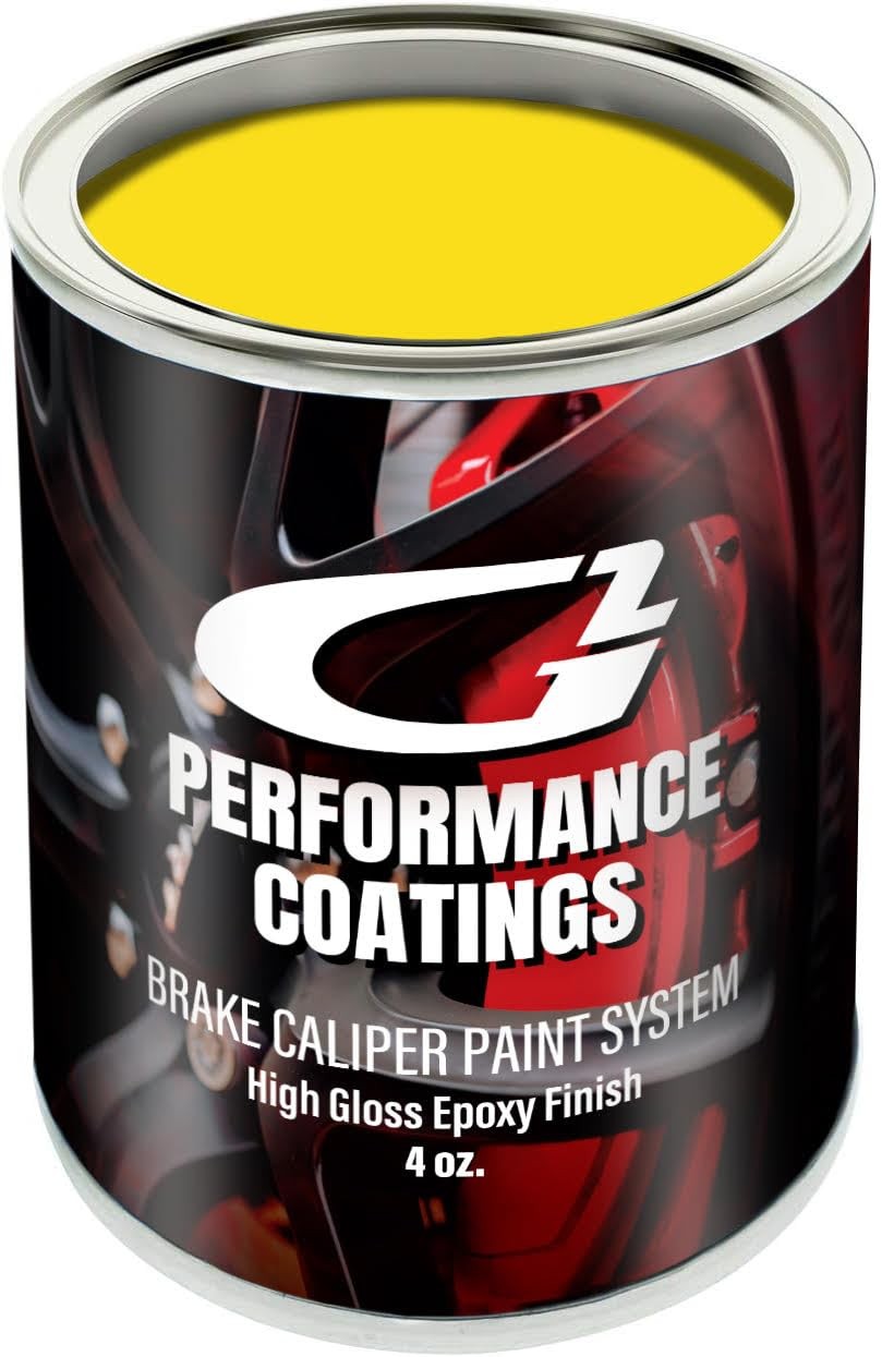 G2 High Temperature Brake Caliper Paint System Set Yellow G2161