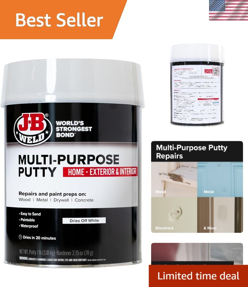 Multi-Purpose Putty – 1 Gallon – Home Exterior & Interior