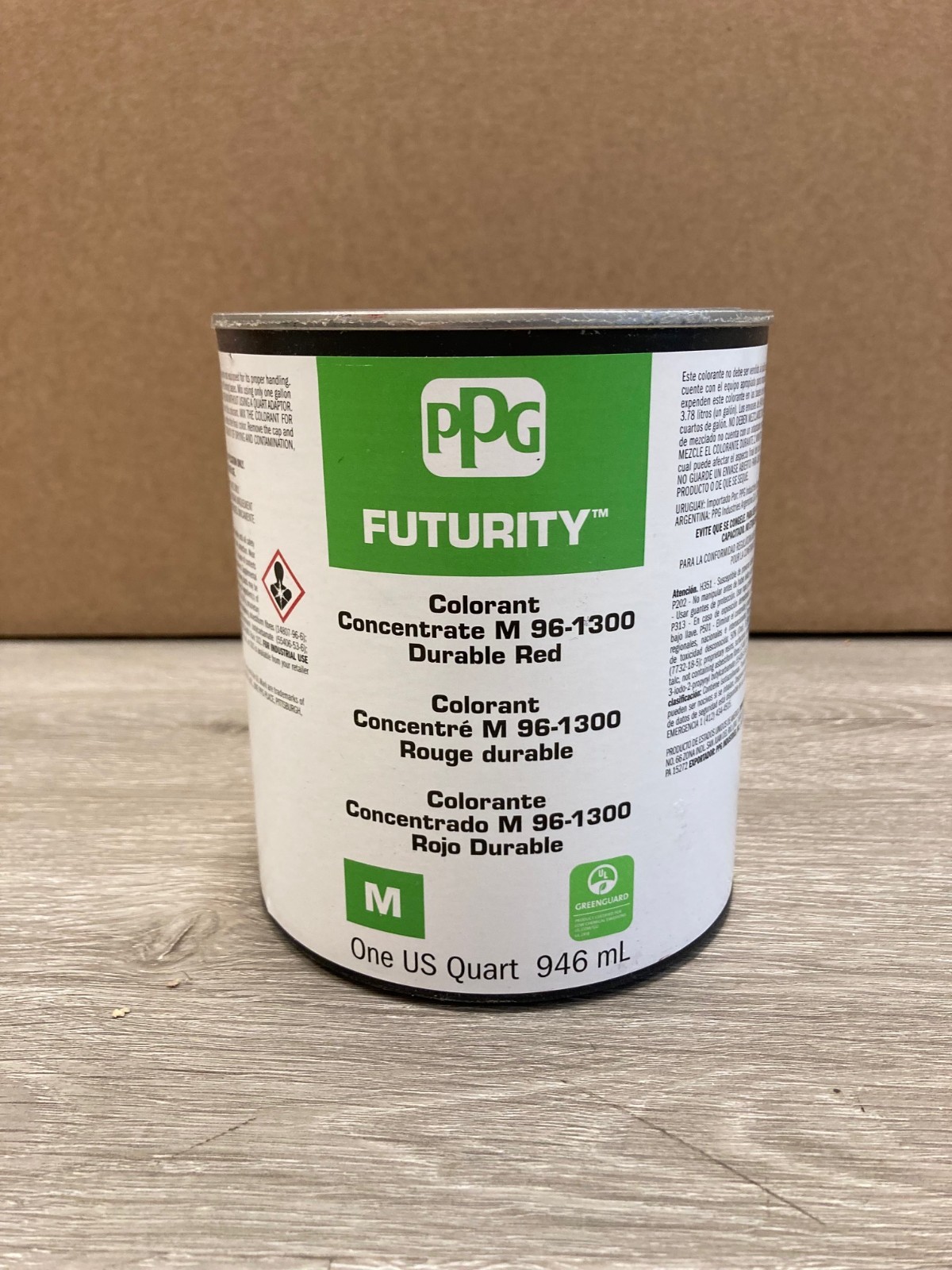 PPG Futurity Colorants and PPG HS Colorants various colors
