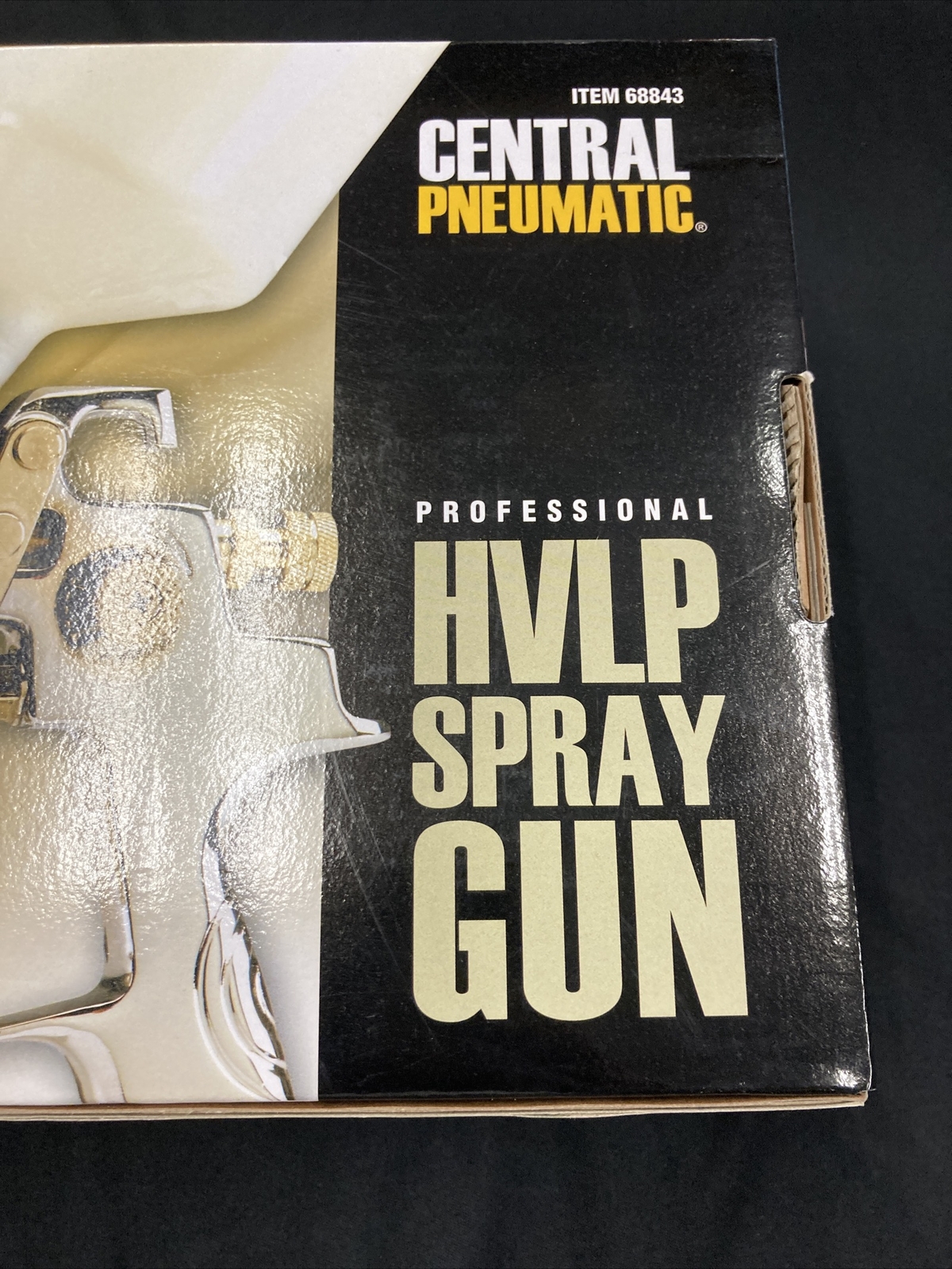 Central Pneumatic Professional HVLP Auto Paint Restoration Spray Gun 20 oz.*NEW*