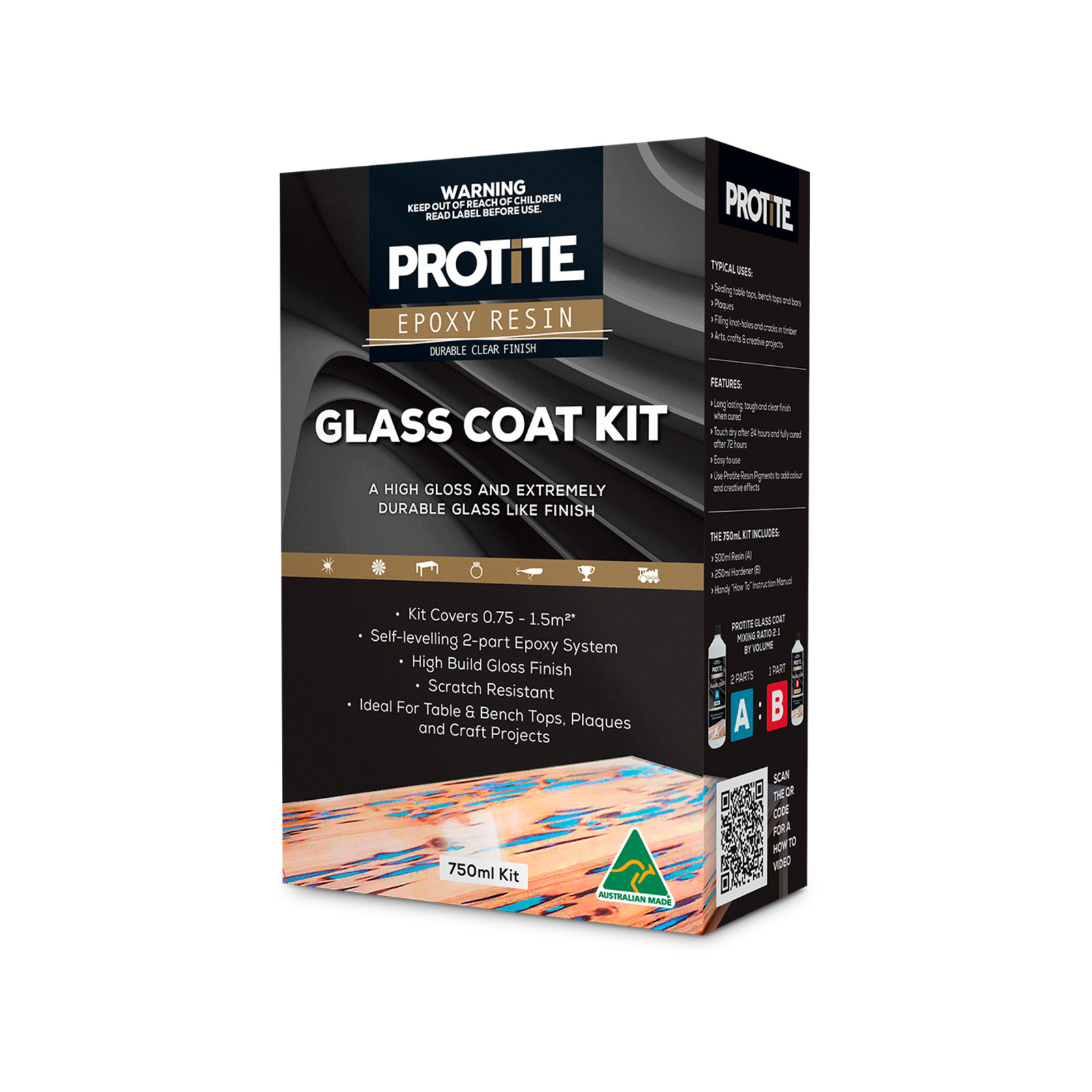 Protite 750ml Glass Coat Kit