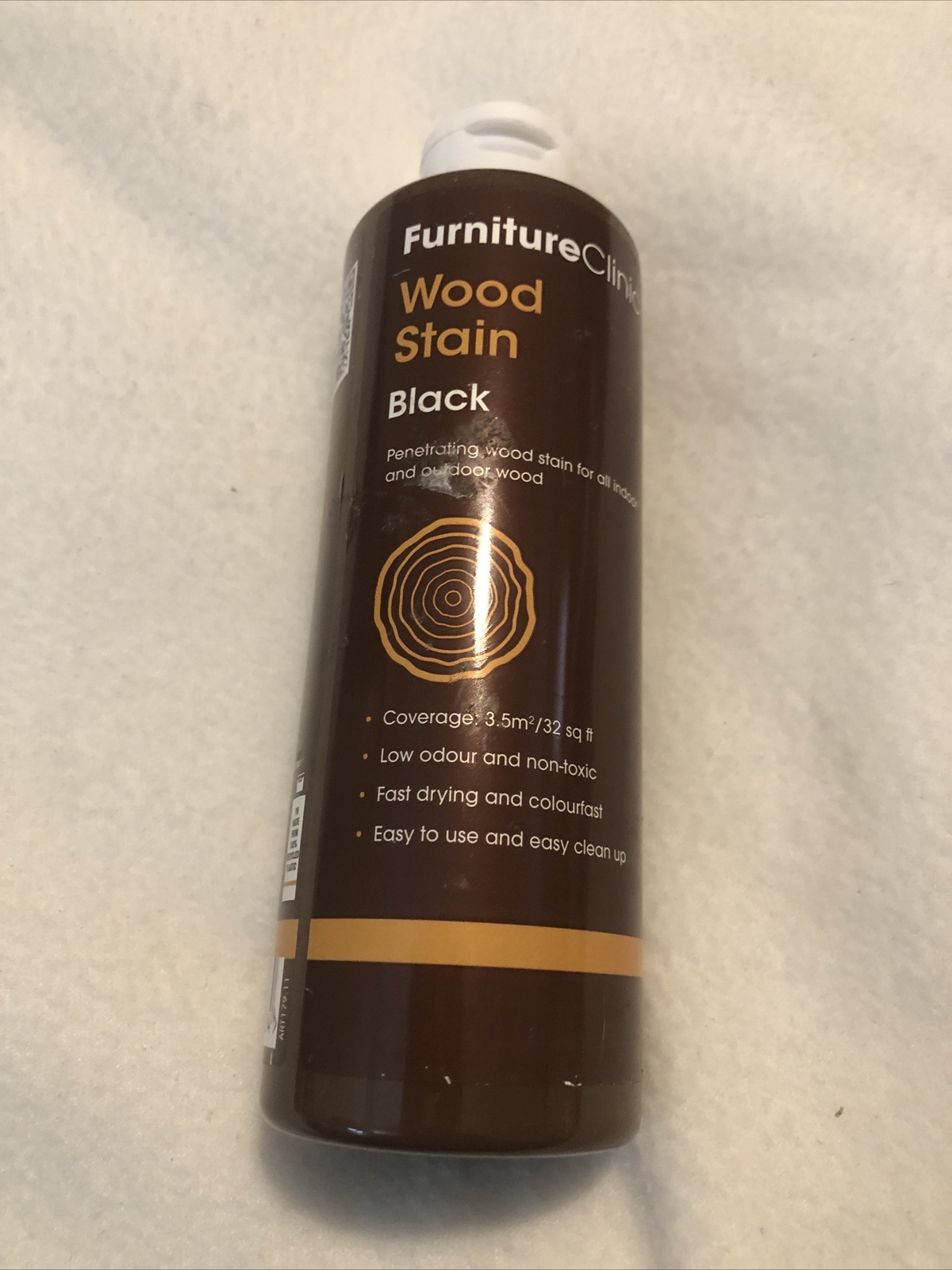Interior Wood Varnish | Extra Tough Water-Based Varnish for 500 ml Black
