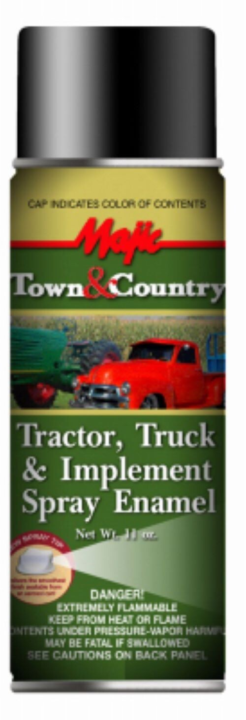 Town & Country 8-20994-8 Majic Tractor Truck & Implement Gloss Black Spray Paint