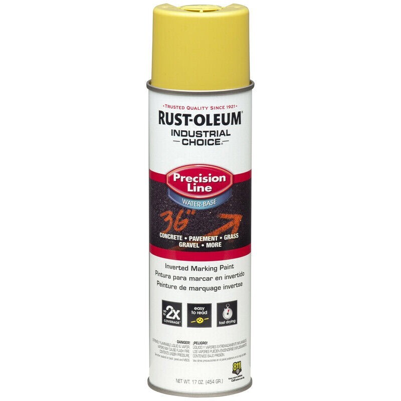 Rust-Oleum Corporation 203034 M1800 High Visibility Yellow Gloss 17 OZ.