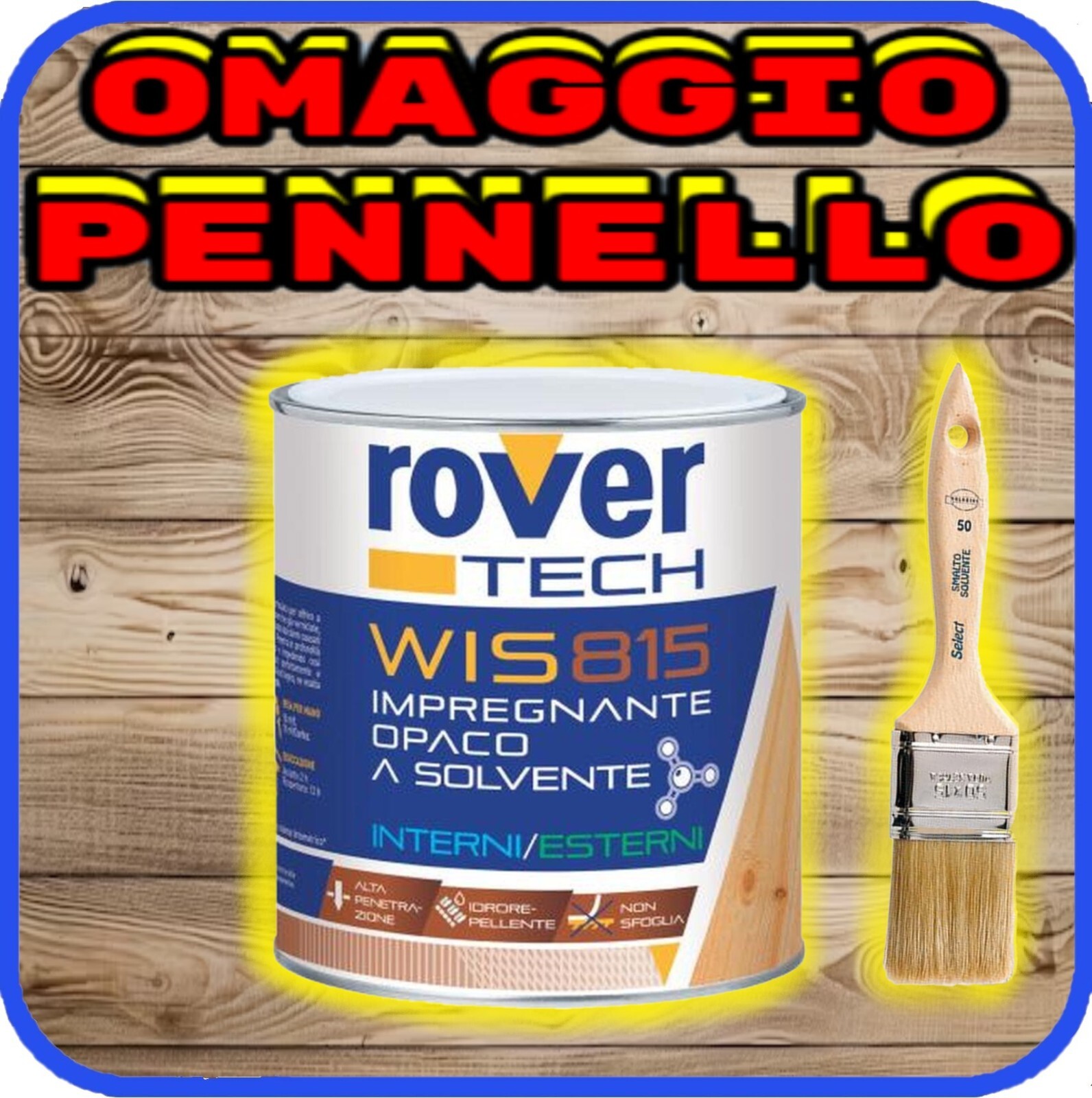 Protective impregnating bottom for wood 5 liters dark walnut anti-itre free