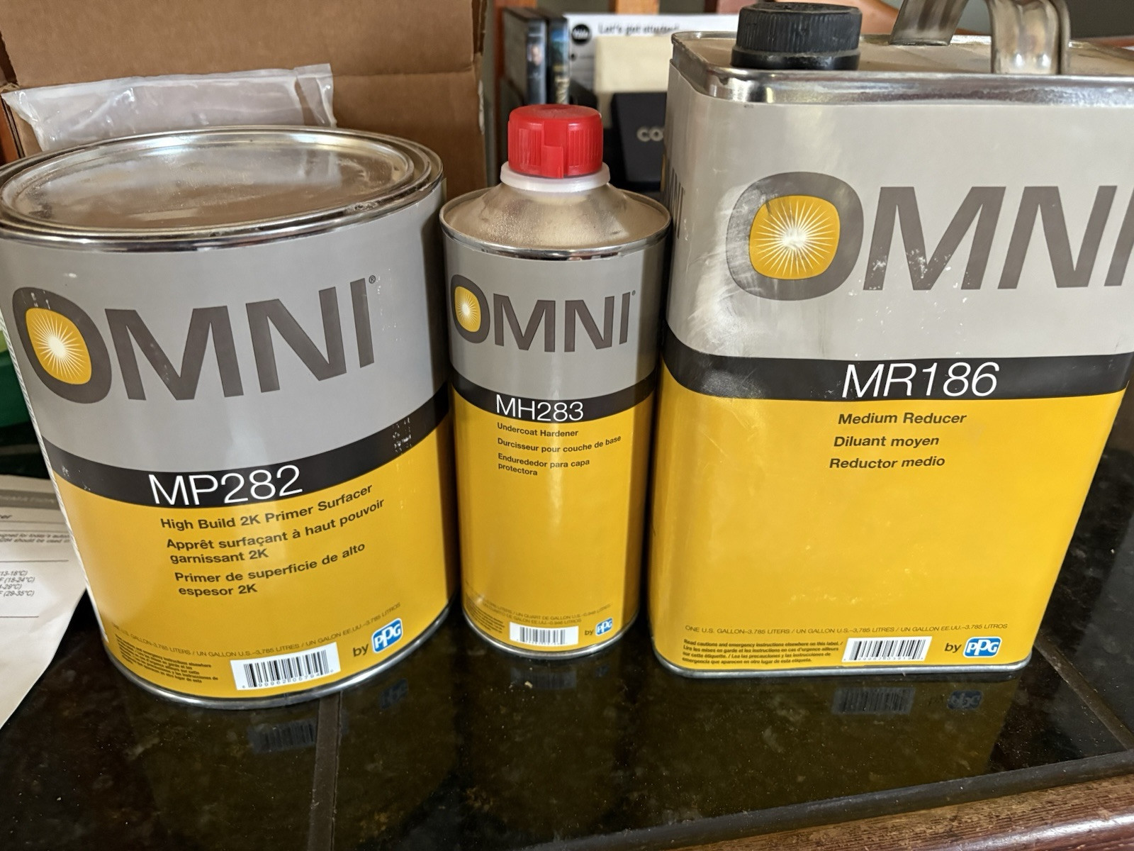 automotive Gray primer spray paint