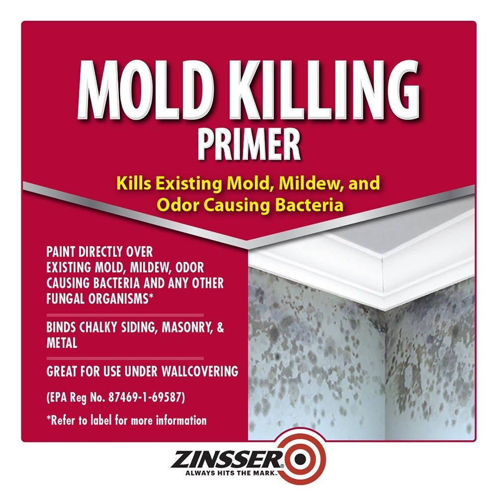 White 1 Quart Killing Primer Paint Sealer