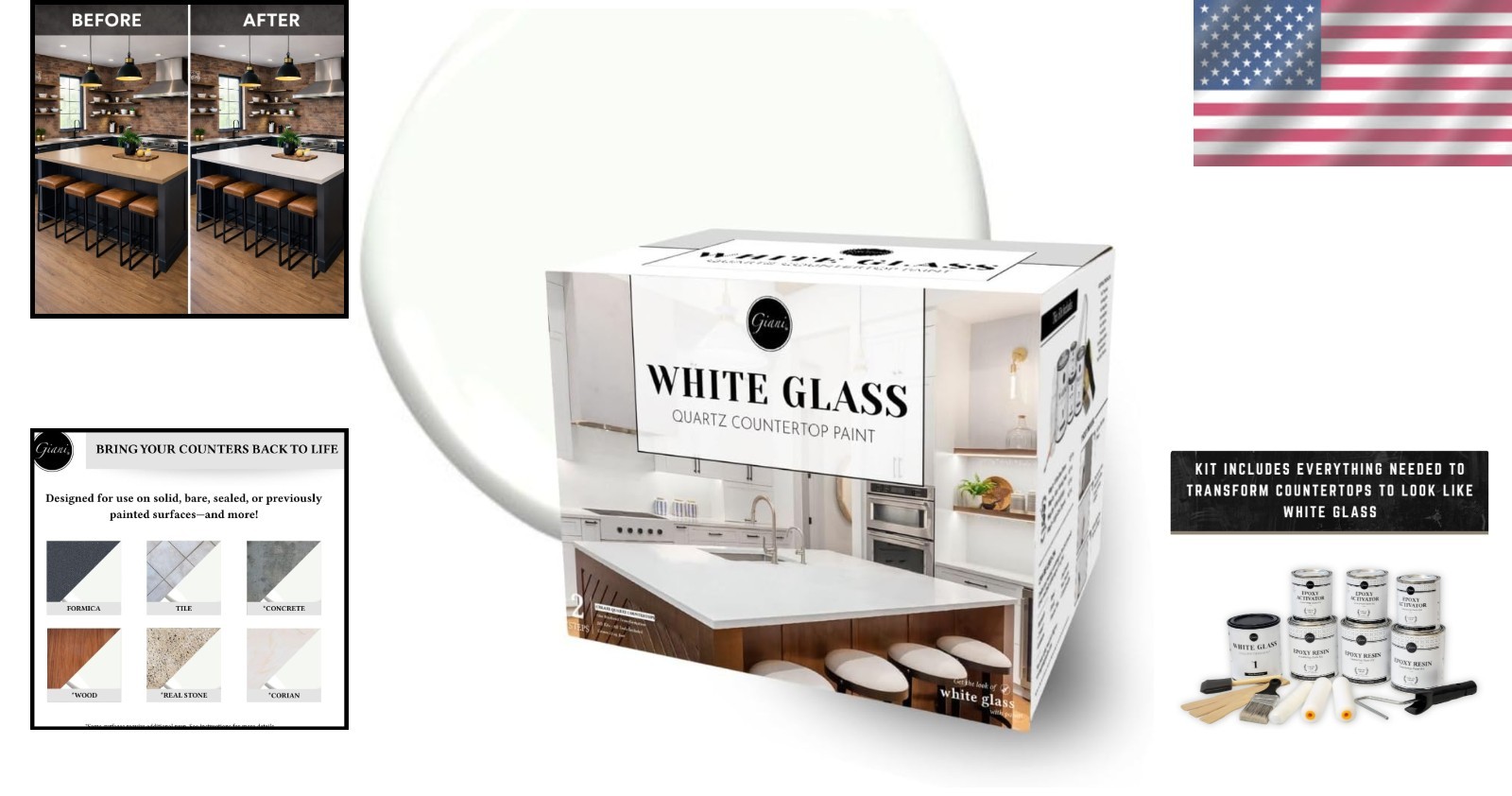 Quartz-Look Epoxy Kit – Easy Countertop Transformation