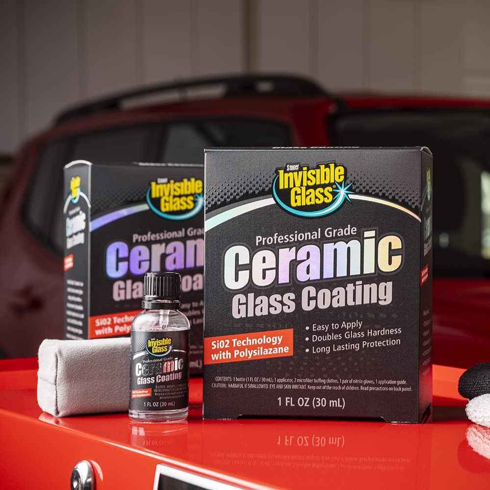 95151 Ceramic Glass Coating Kit – Long-Lasting, Rain Repellent & Hydrophobic Pro