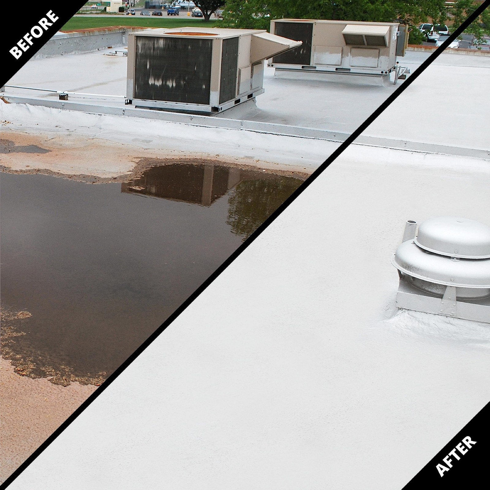 Kool Seal KS0063300-16 7 Year Elastomeric Roof Coating, White, 1 Gallon