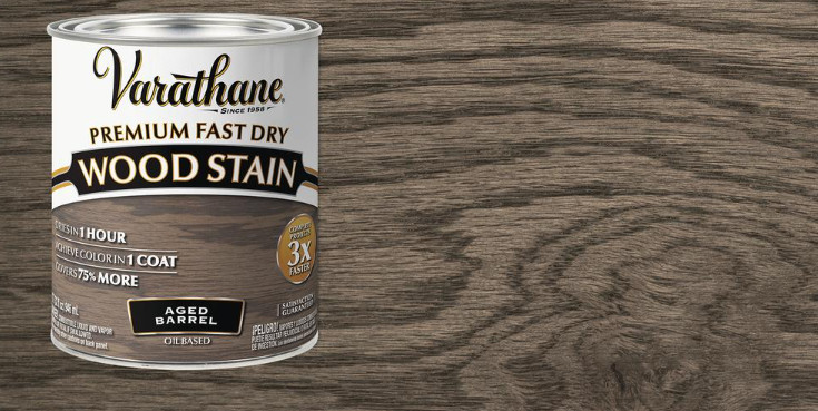 Varathane® Premium Fast Dry Interior Oil-Base Various Colors Wood Stain – 1 qt.