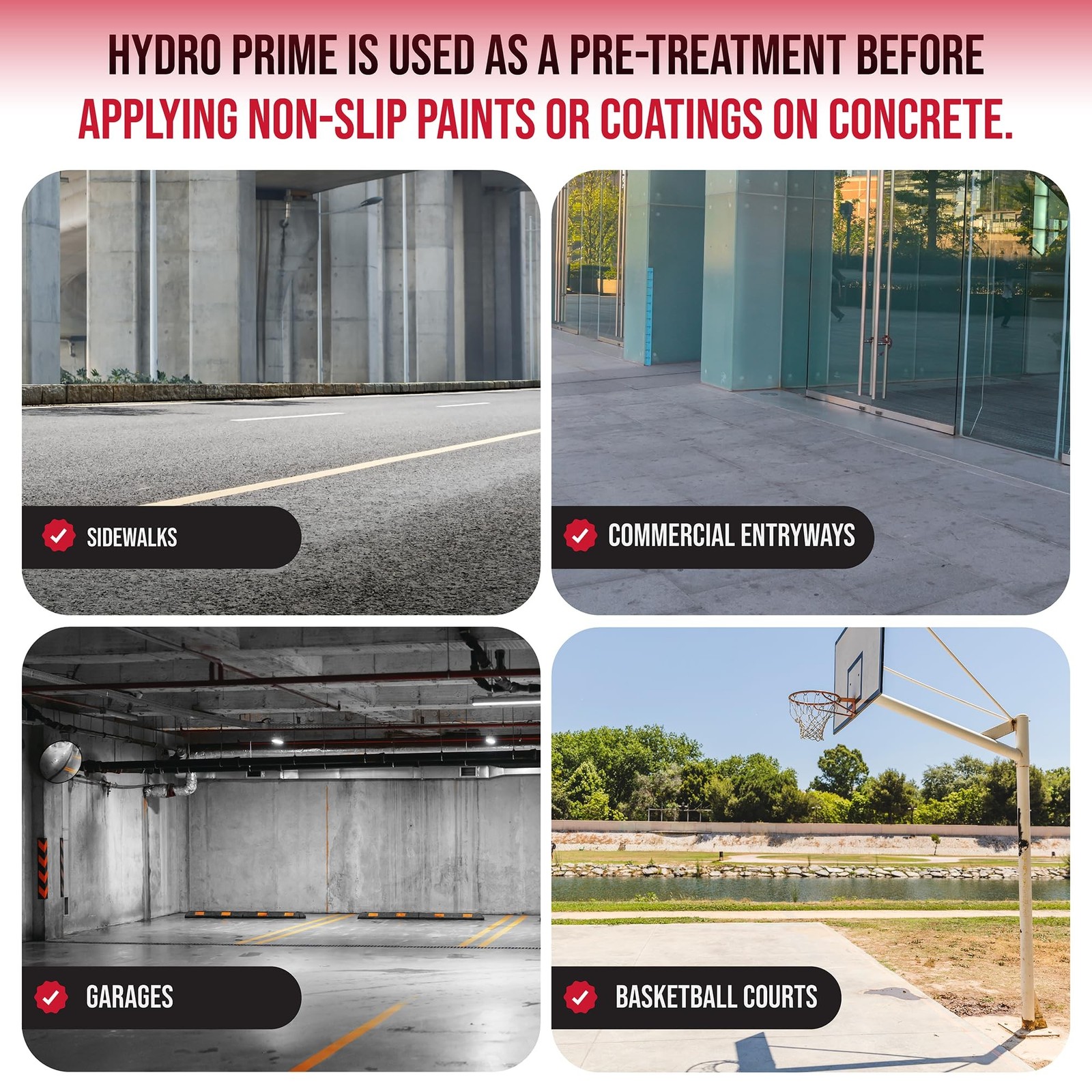 Slip Doctors Hydro Prime – Moisture Barrier And Penetrating Sealer Concrete